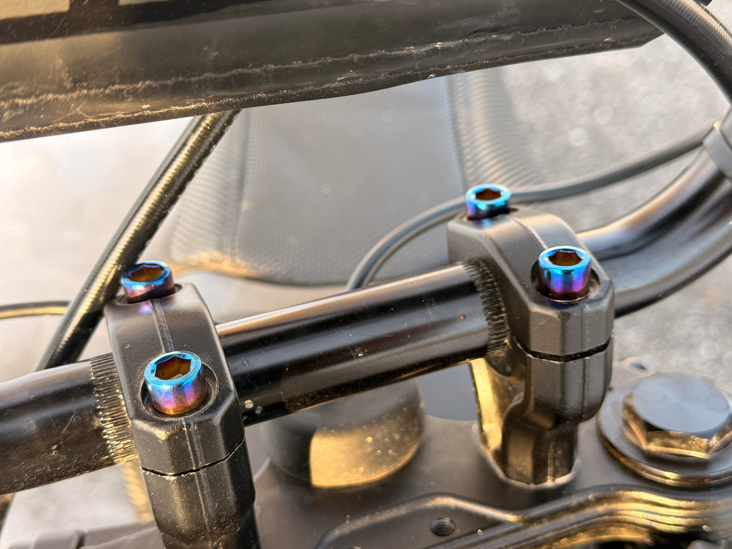 Tuttio/Rtr/Ebox/mototec/yozma Handlebar Mounting Bolts