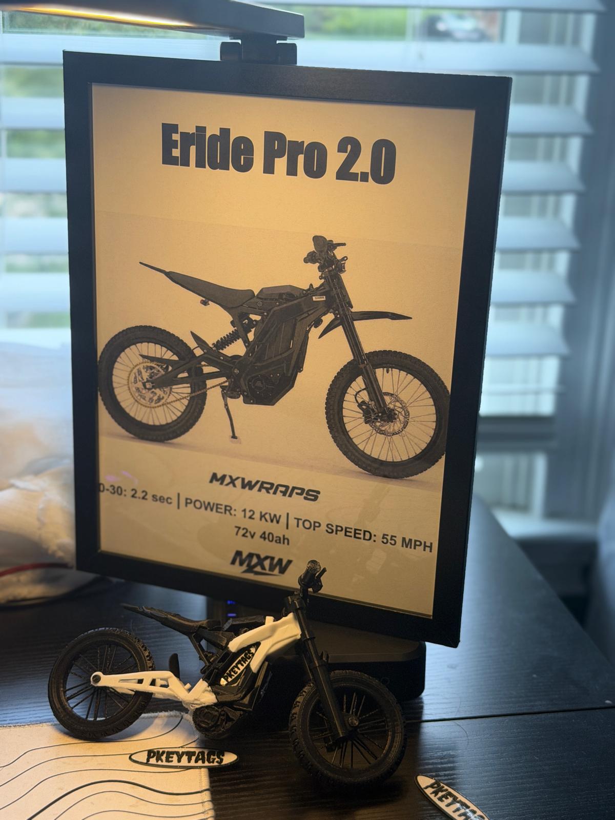 MXW Eride Pro 2.0 Framed Poster