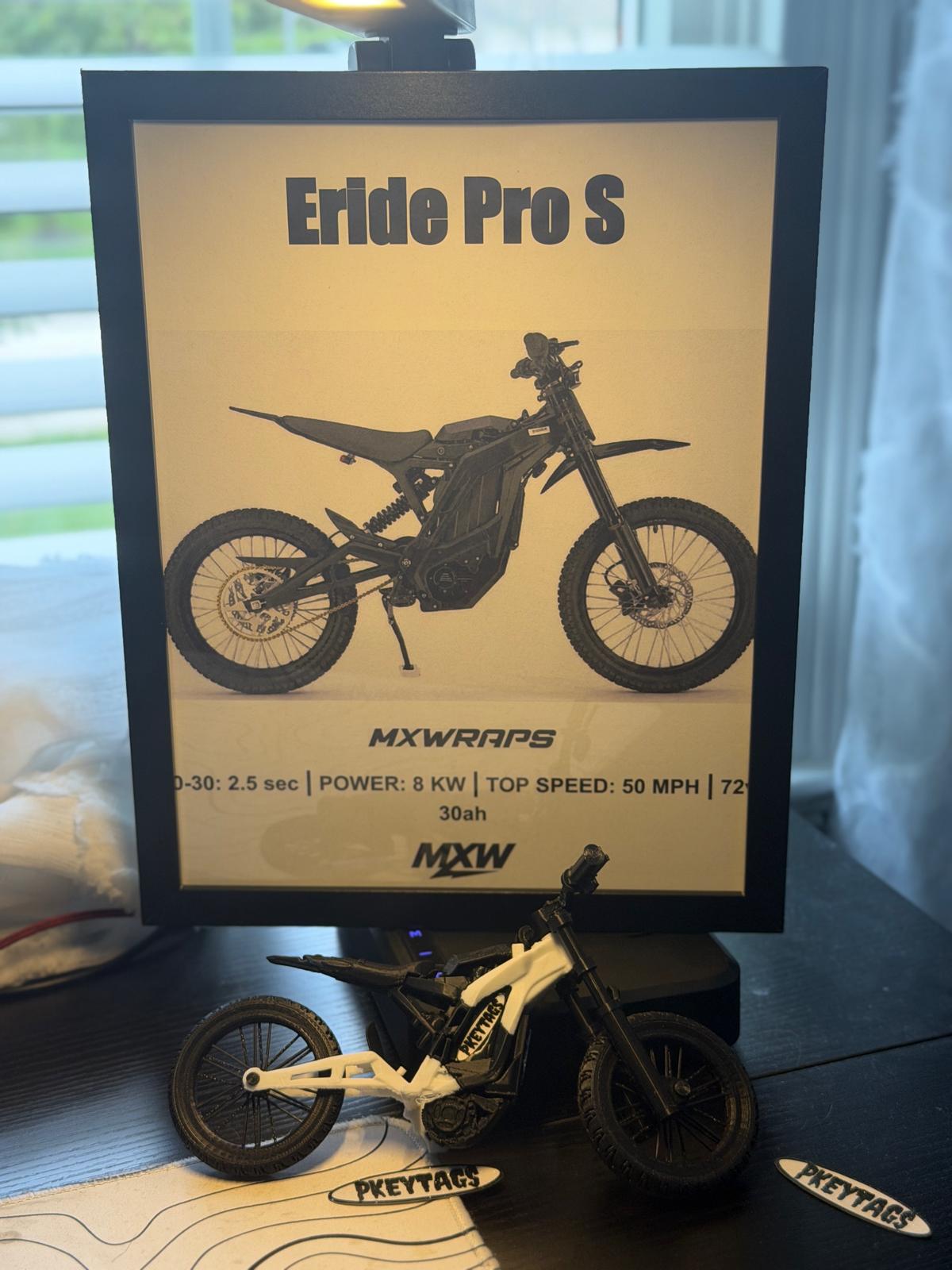 MXW Eride Pro S Framed Poster