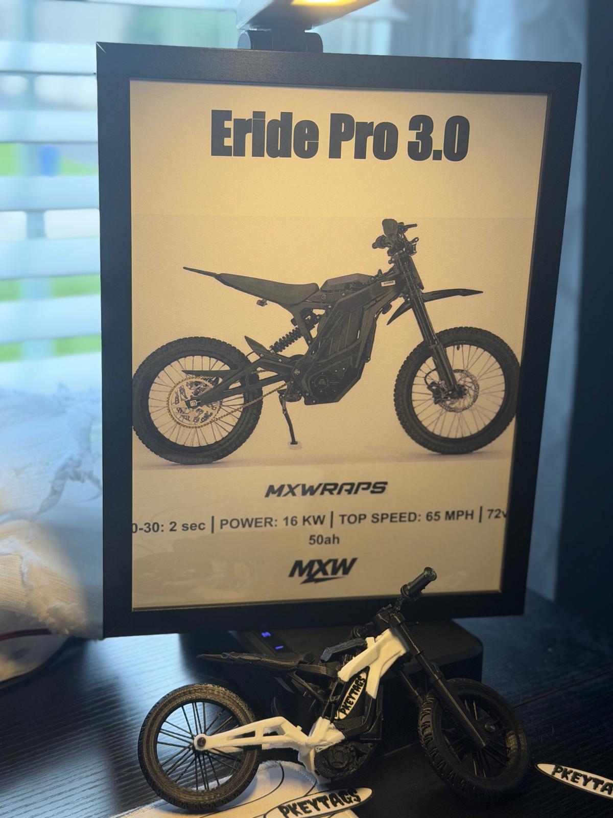 MXW Eride Pro 3.0 Framed Poster