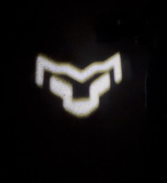 Arctic leopard Logo Lights