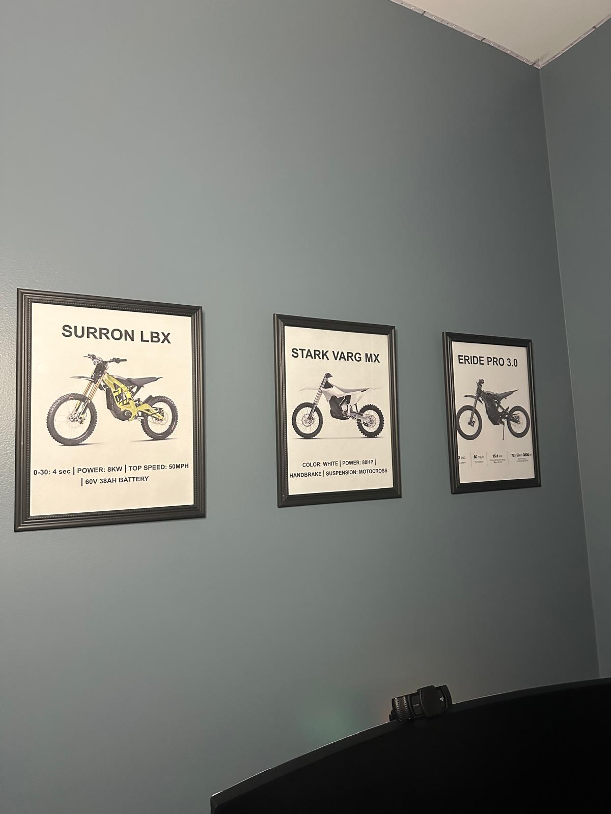 Surron LBX Framed Poster