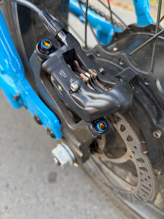Brake Caliper Mounting Bolts – Fits Sur-Ron Light Bee, Talaria MX3/MX4 & Super73 RX (203mm Stock Rotors)