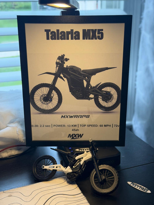 MXW Talaria MX5 Framed Poster