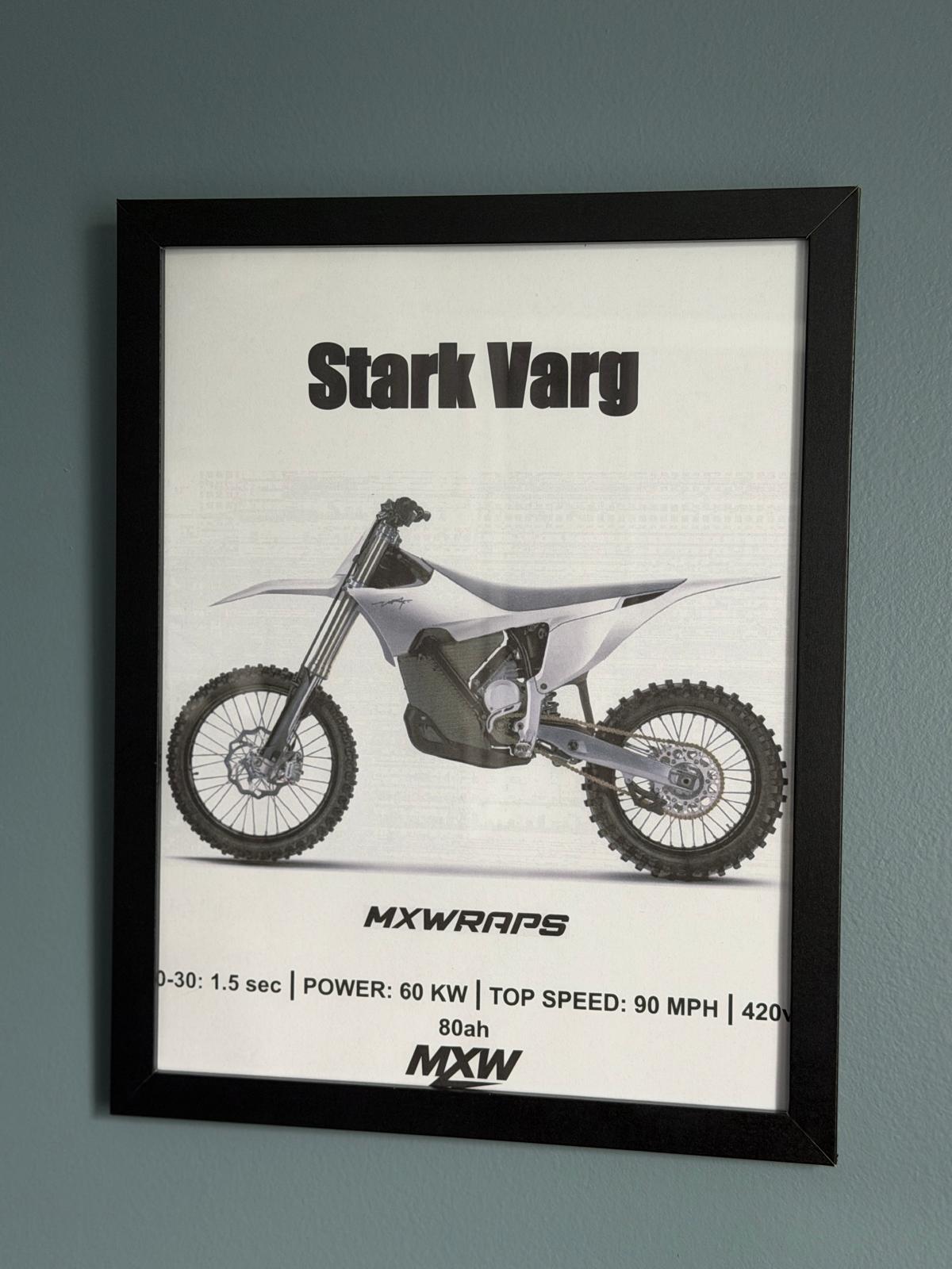 MXW Stark Varg Framed Poster