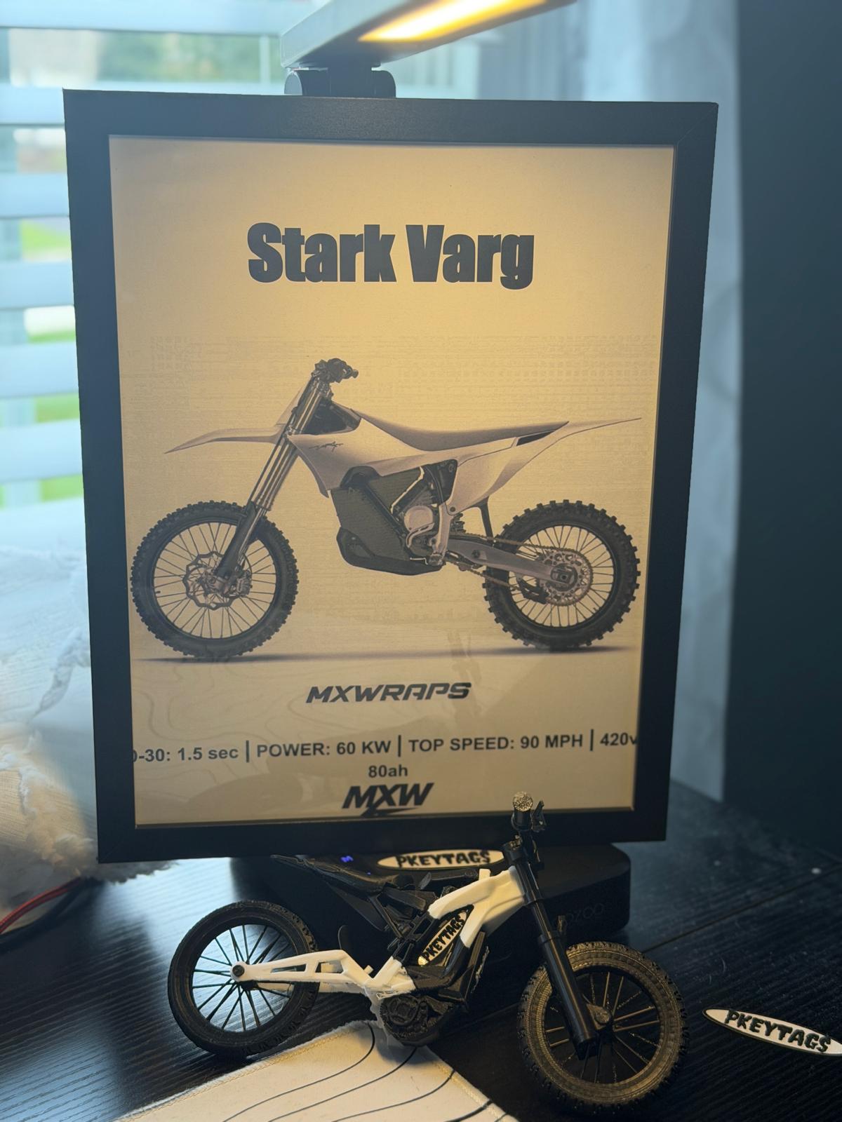 MXW Stark Varg Framed Poster