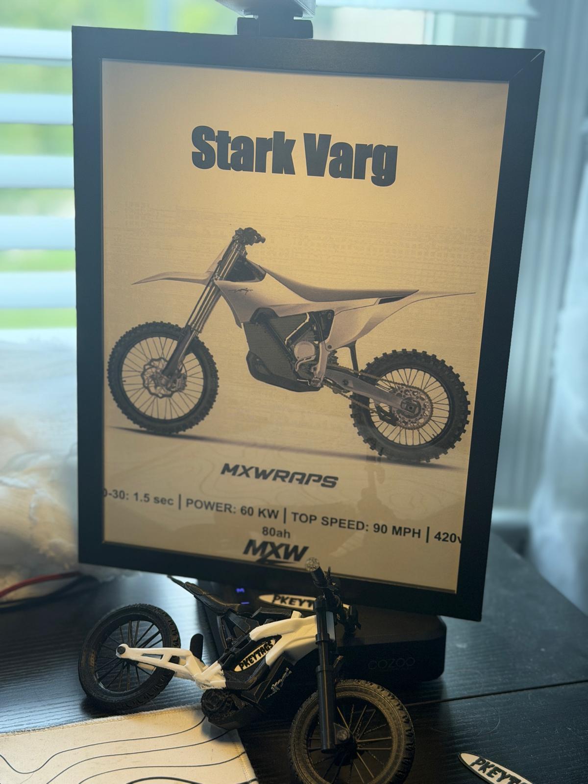 MXW Stark Varg Framed Poster