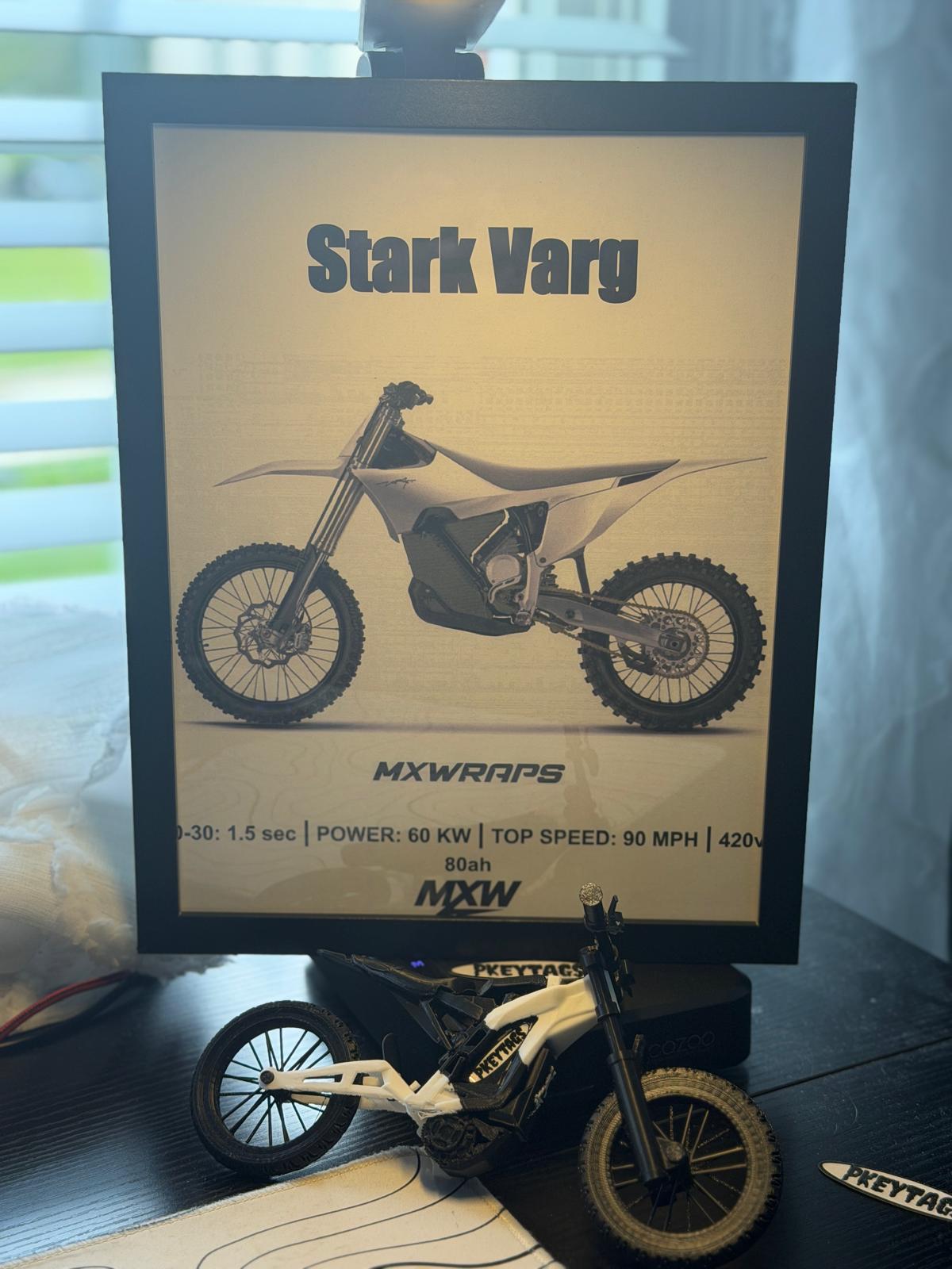 MXW Stark Varg Framed Poster
