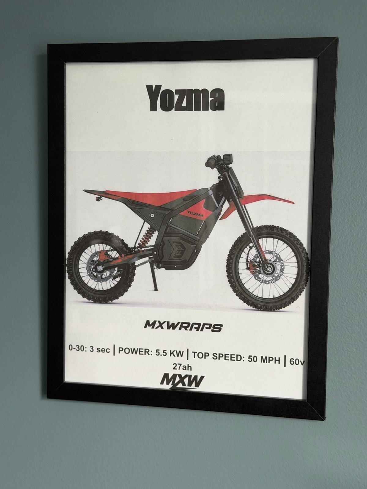 MXW Yozma IN10 Framed Poster