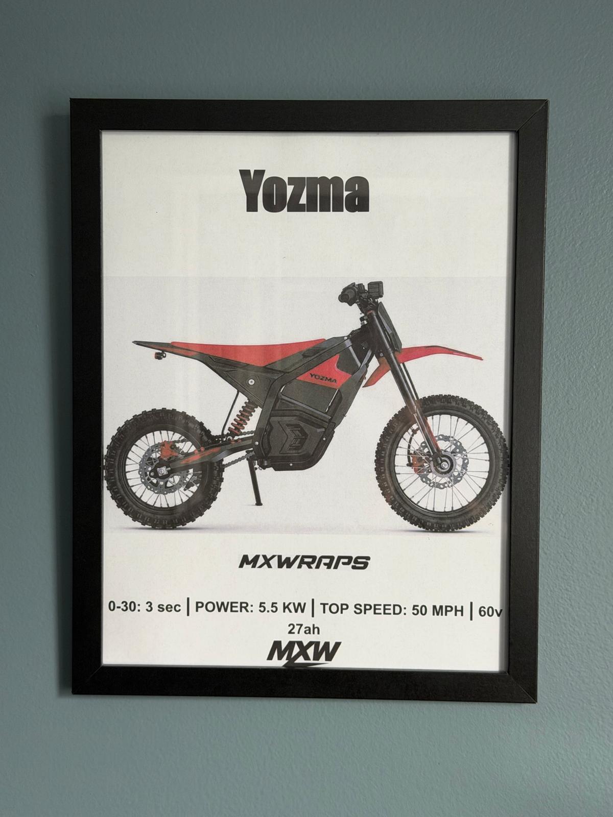 MXW Yozma IN10 Framed Poster