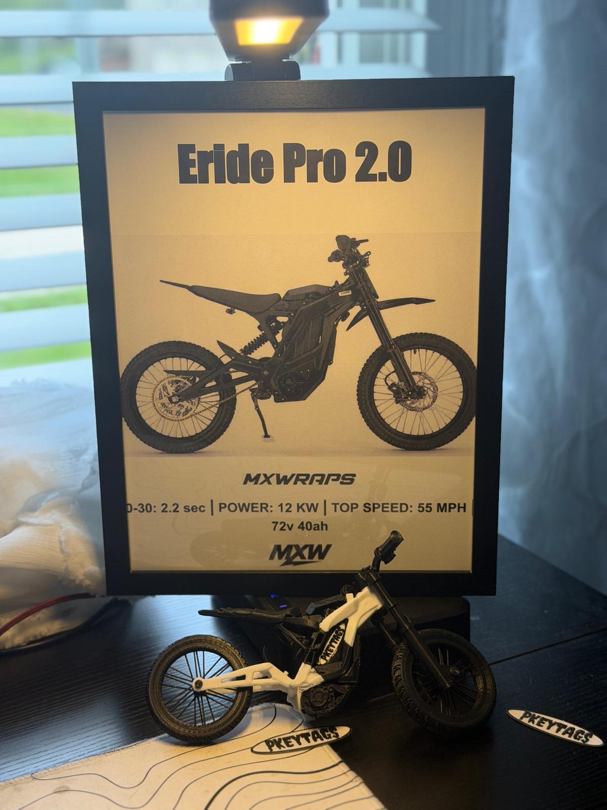 MXW Eride Pro 2.0 Framed Poster