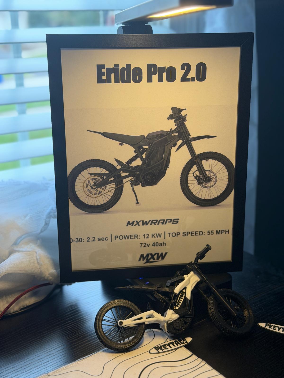 MXW Eride Pro 2.0 Framed Poster