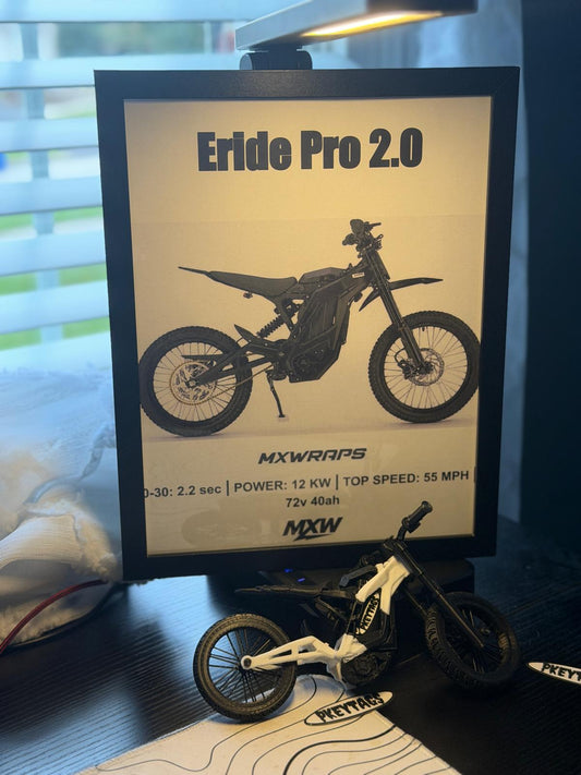 MXW Eride Pro 2.0 Framed Poster