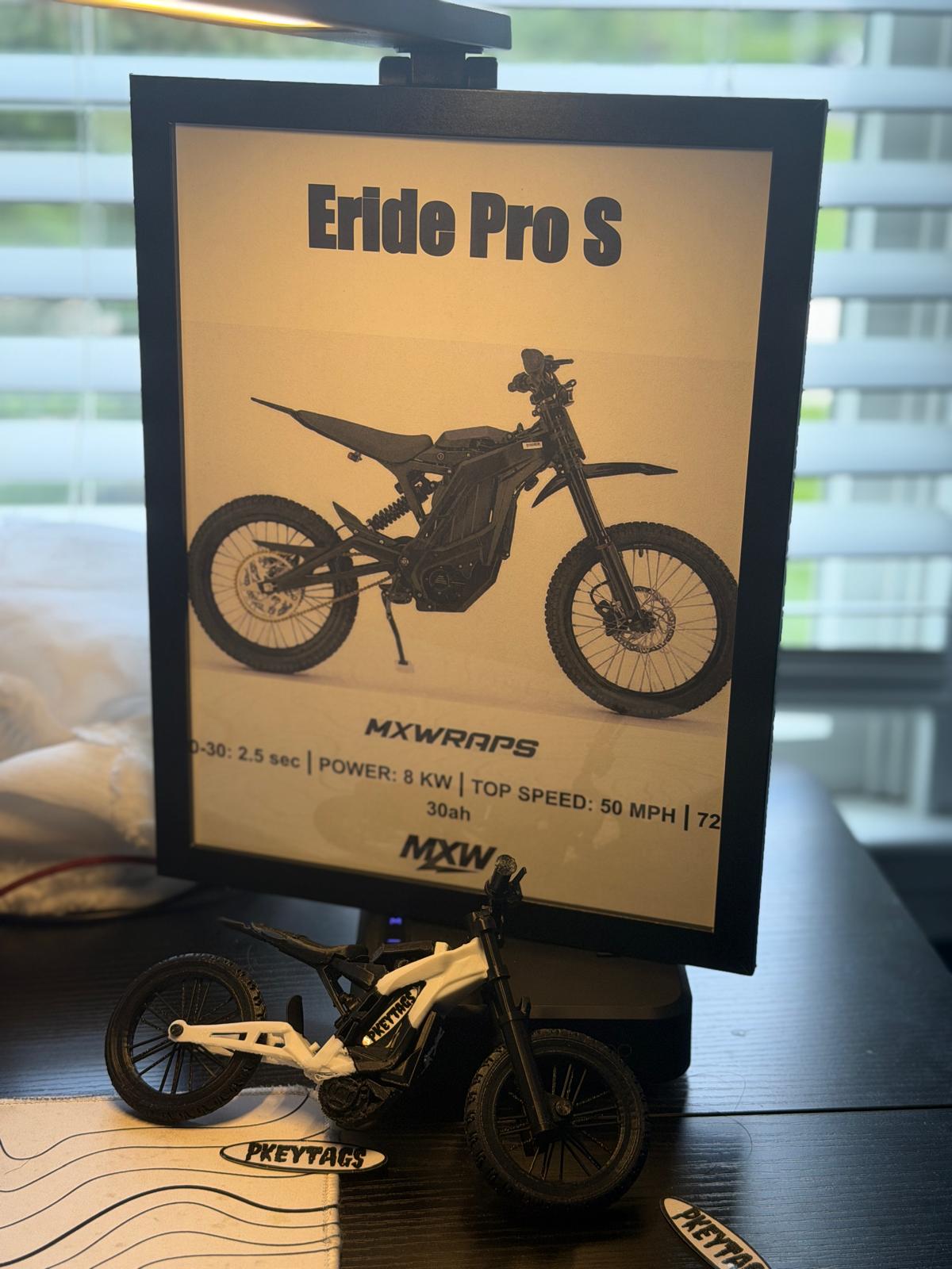 MXW Eride Pro S Framed Poster