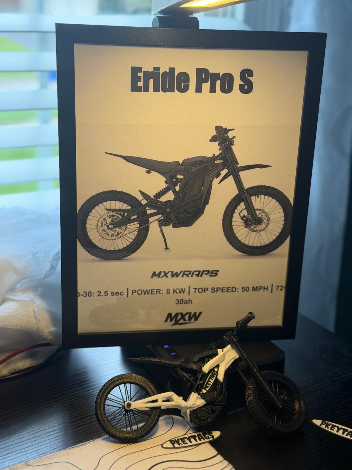 MXW Eride Pro S Framed Poster