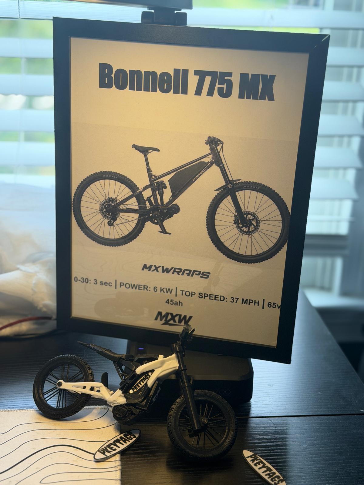 MXW Bonnell 775 MX Framed Poster