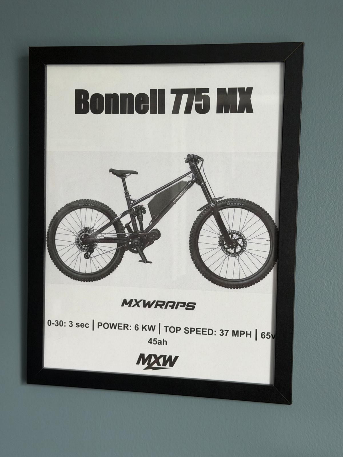 MXW Bonnell 775 MX Framed Poster