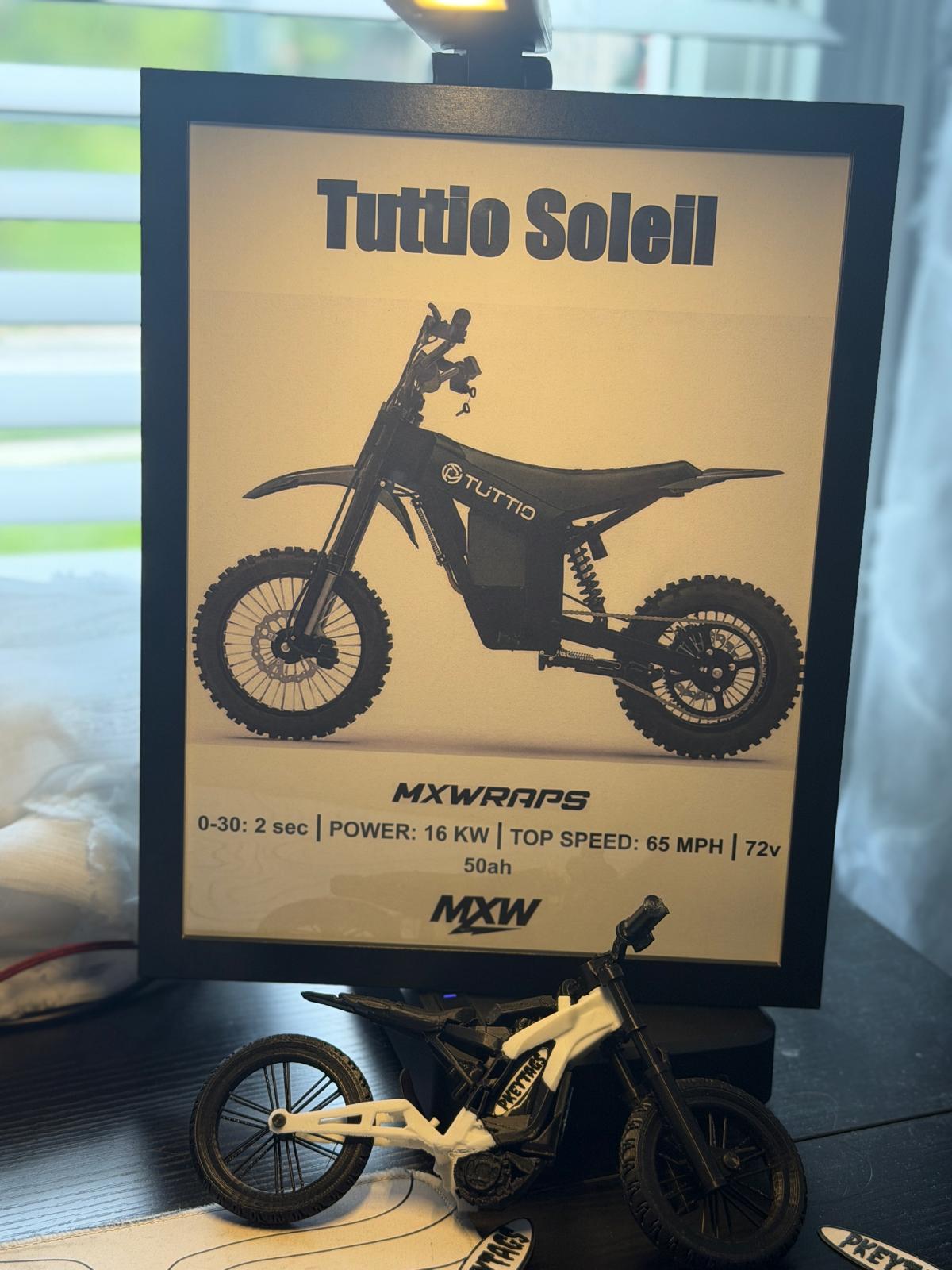 MXW Tuttio Soleil Framed Poster