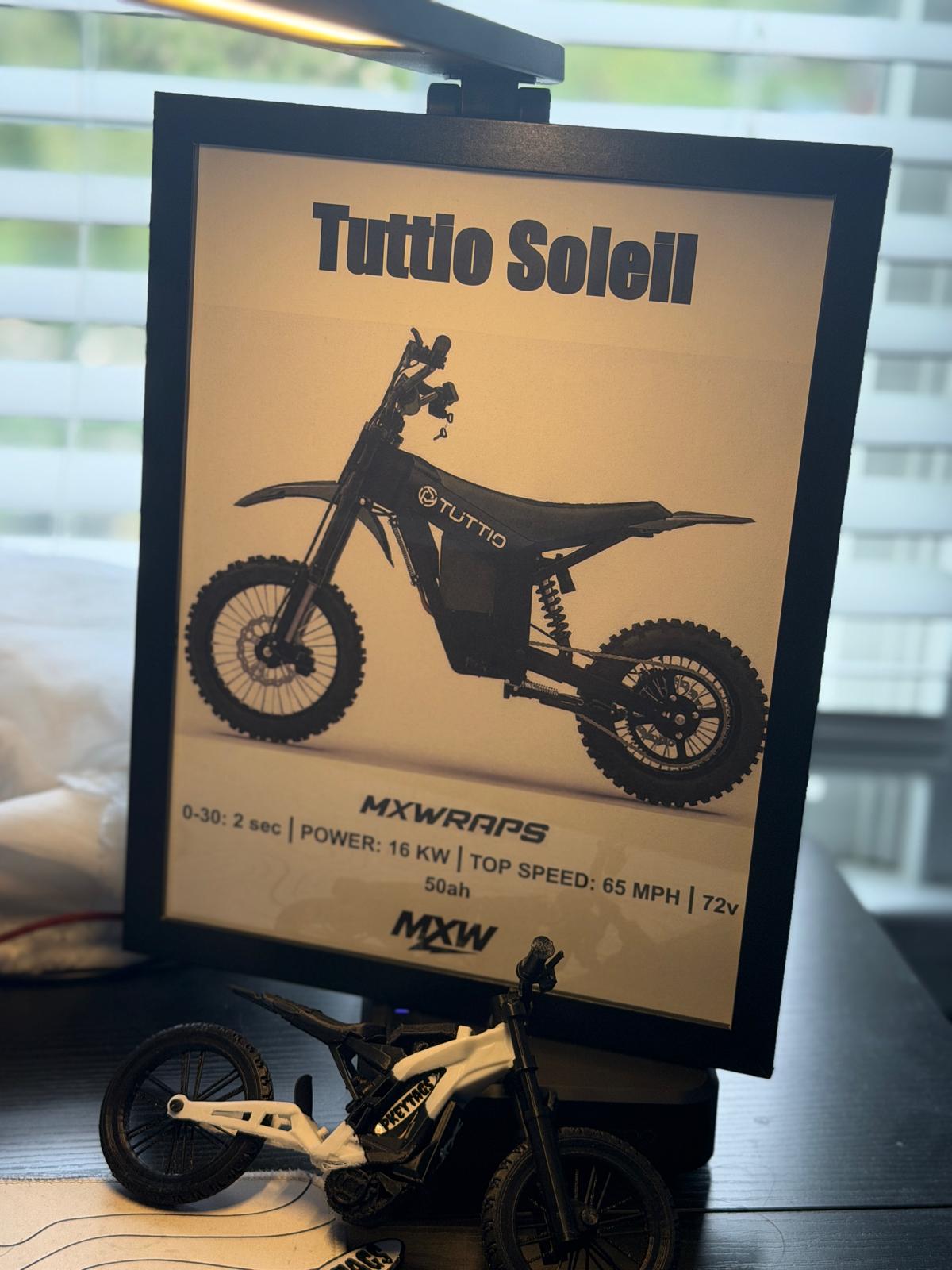 MXW Tuttio Soleil Framed Poster
