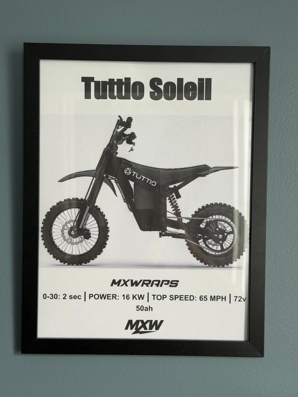 MXW Tuttio Soleil Framed Poster