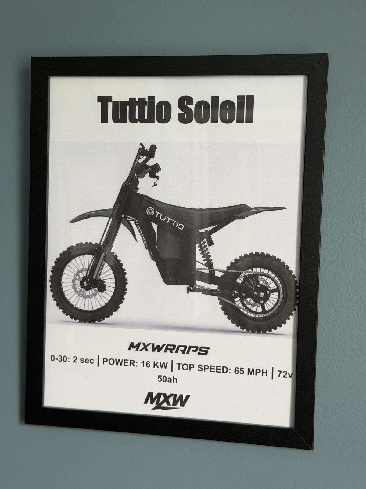 MXW Tuttio Soleil Framed Poster