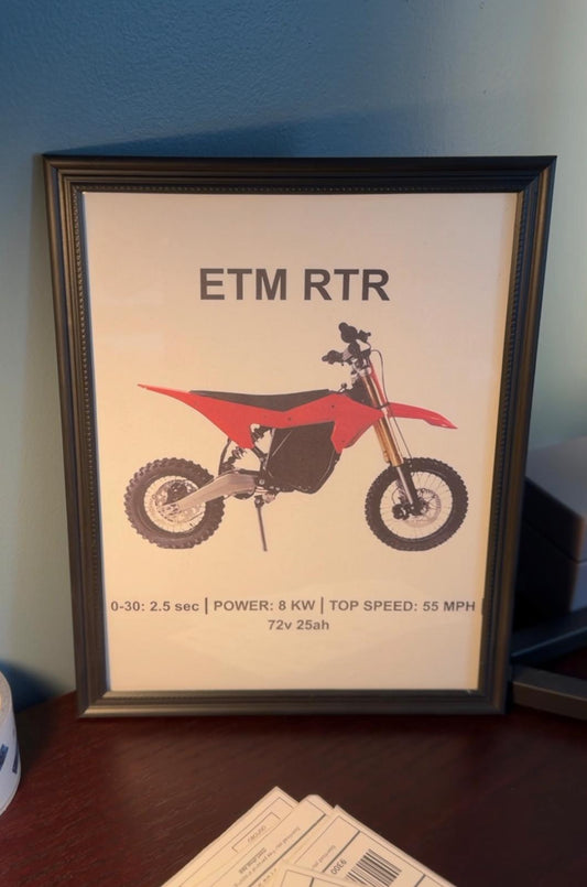 ETM RTR Framed Poster